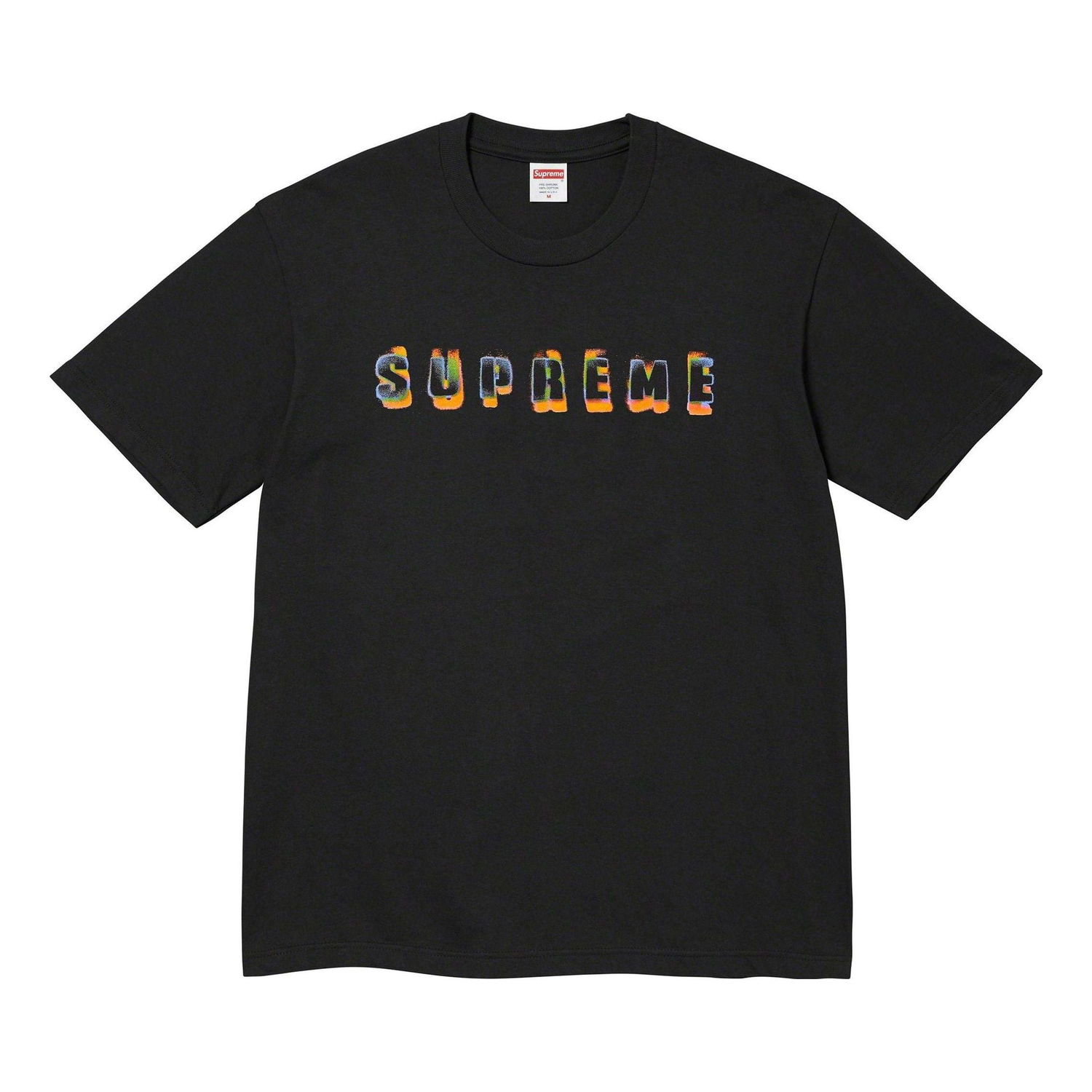 Тениска Supreme Stencil Graphic T-Shirt Черно | SUP-FW23-018, 0