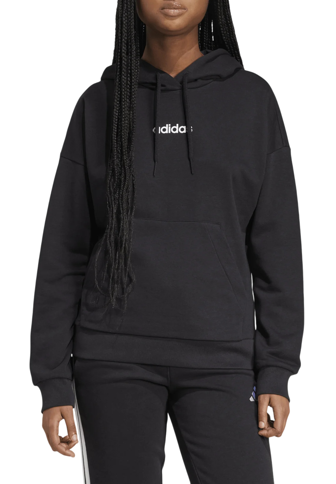 Суитчър adidas Originals Essentials Linear Hoodie Черно | jv7841, 1