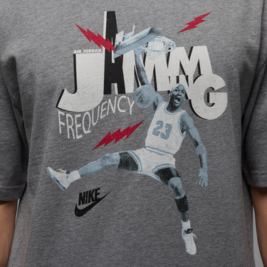 Тениска Jordan Jordan Brand Jamming Frequency T-Shirt Сиво | HJ2929-091, 4
