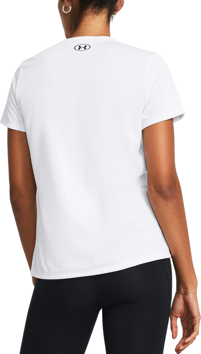 Тениска Under Armour Tech Short Sleeve V-Neck Solid T-Shirt Бяло | 1384229-100, 1