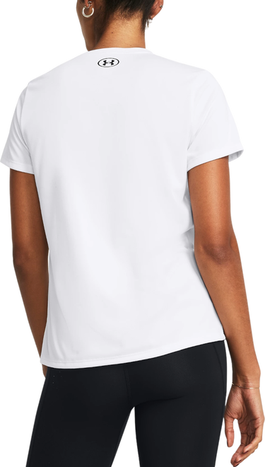 Тениска Under Armour Tech Short Sleeve V-Neck Solid T-Shirt Бяло | 1384229-100, 1