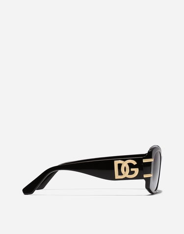 Слънчеви очила Dolce & Gabbana Dolce & Gabbana Dg Griffe Gradient Sunglasses Черно | VG4501VP18G9V000, 3