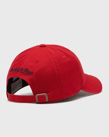 Шапка с козирка Mitchell & Ness Chicago Bulls Strapback Cap Червено | HD12903-CBURED1, 2