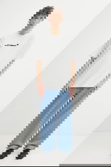 Тениска AAPE by A Bathing Ape All-Over Graffiti Print Short Sleeve T-shirt Theme Main Сиво | AAPTEM1755XAP, 4