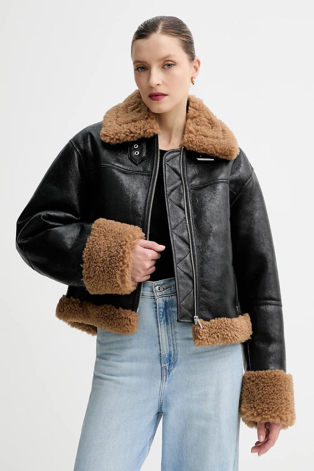 Kia Transitional Oversize Faux Fur Jacket