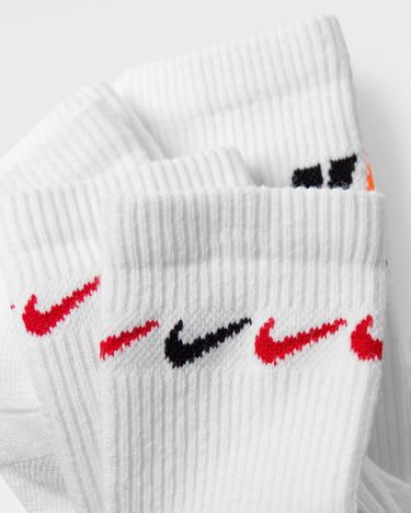 Чорапи Nike Everyday Plus Cushioned Crew Socks 3 Pairs Бяло | DH3822-902, 4