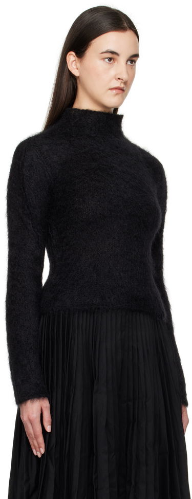 Пуловер Marni Marni Brushed Mohair Mock Neck Sweater Черно | DVMD0180A0 UFU172, 1