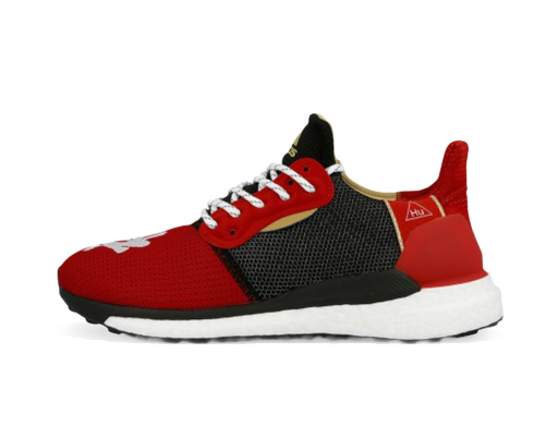 Кецове и обувки adidas Originals Pharrell Williams x Solar HU Glide "Chines New Year" Червено | EE8701
