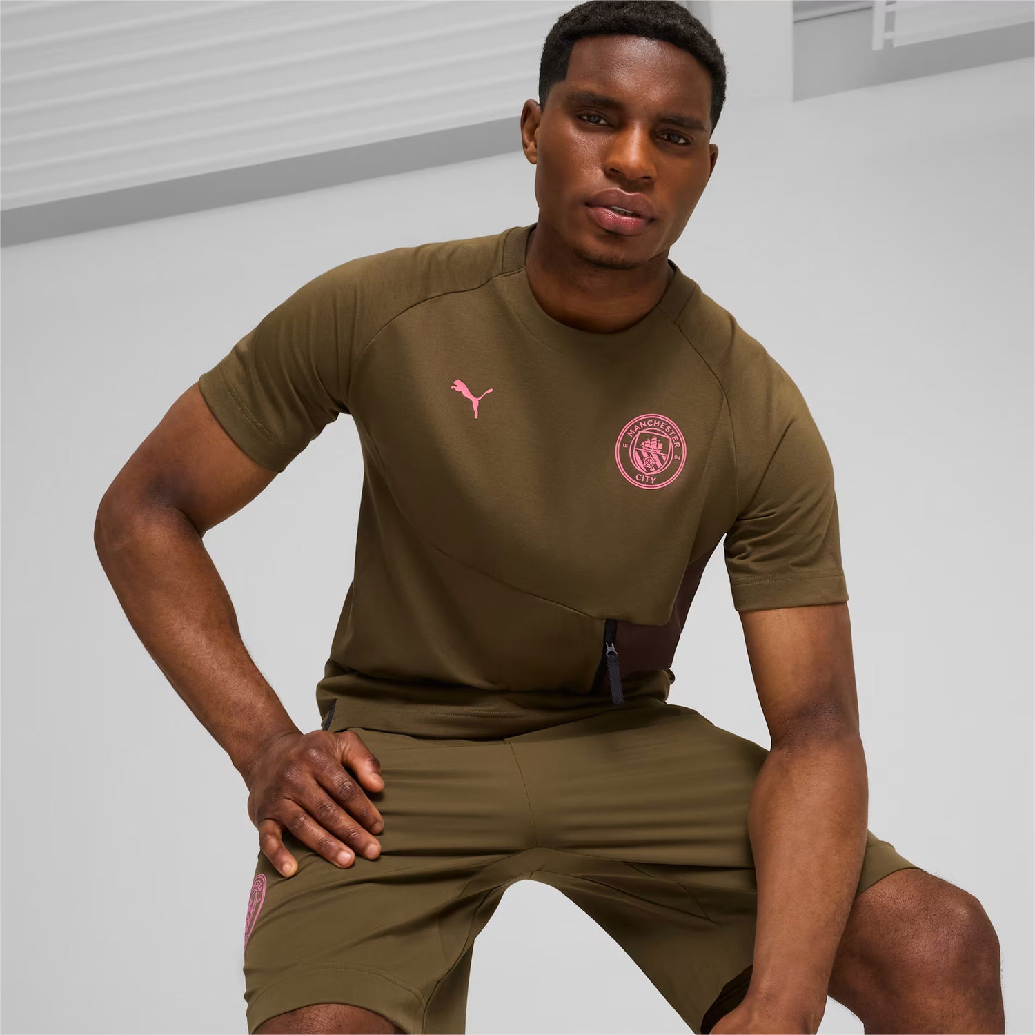 Тениска Puma MCFC TECH Pocket Tee Кафяво | 778758-59, 1