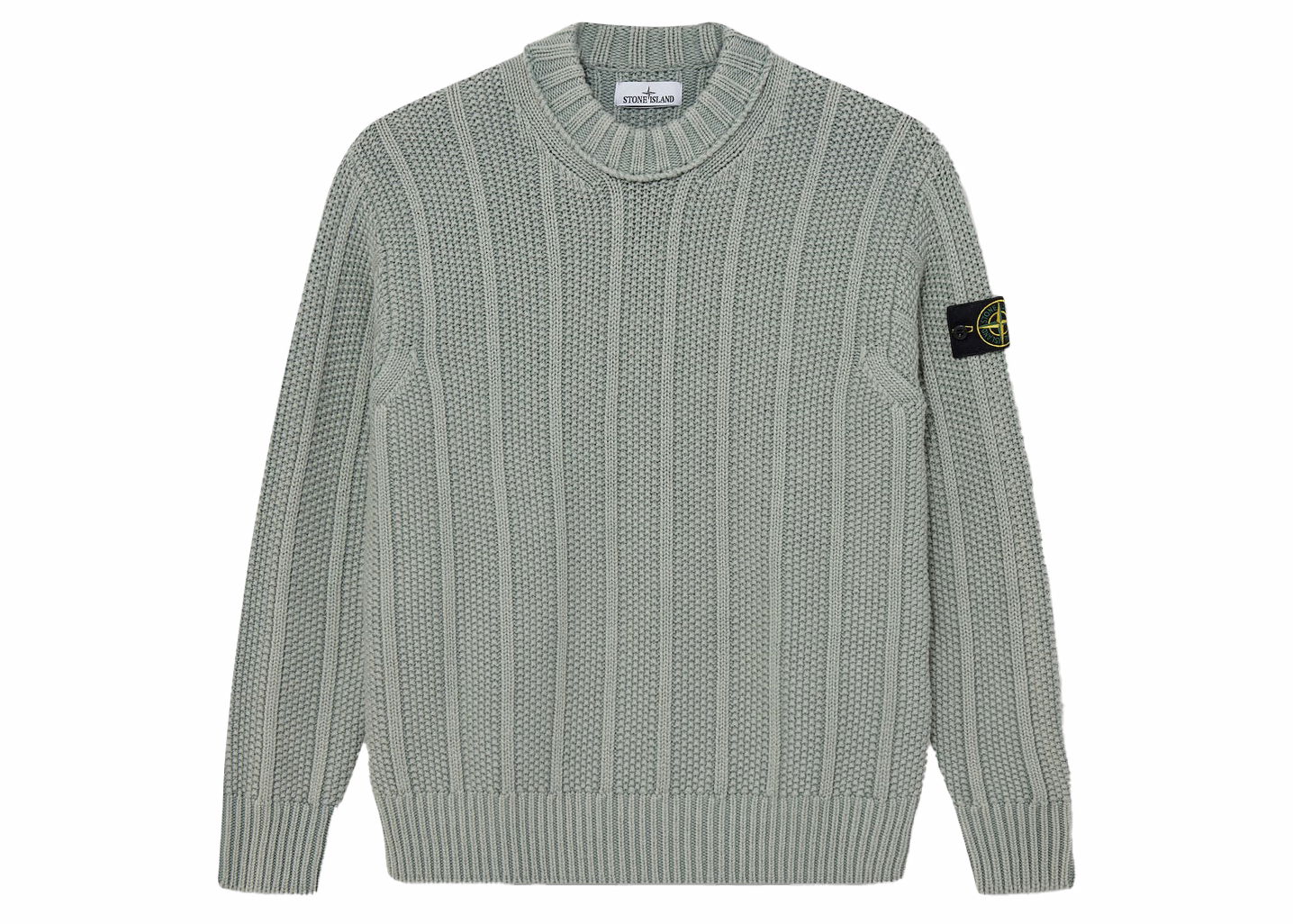Пуловер Stone Island Pure Wool Sweater Сиво | 7915568T1-V0055, 0