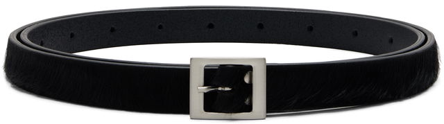 Rick Owens Concordians Mini Stooges Pony-Hair Belt