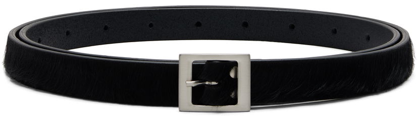 Колани Rick Owens Rick Owens Concordians Mini Stooges Pony-Hair Belt Черно | RR02E1479 LHL