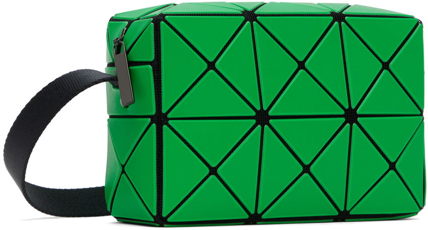 Чанта през рамо BAO BAO ISSEY MIYAKE Geometric Pattern Cuboid Crossbody Bag Зелено | BB48AG661, 1