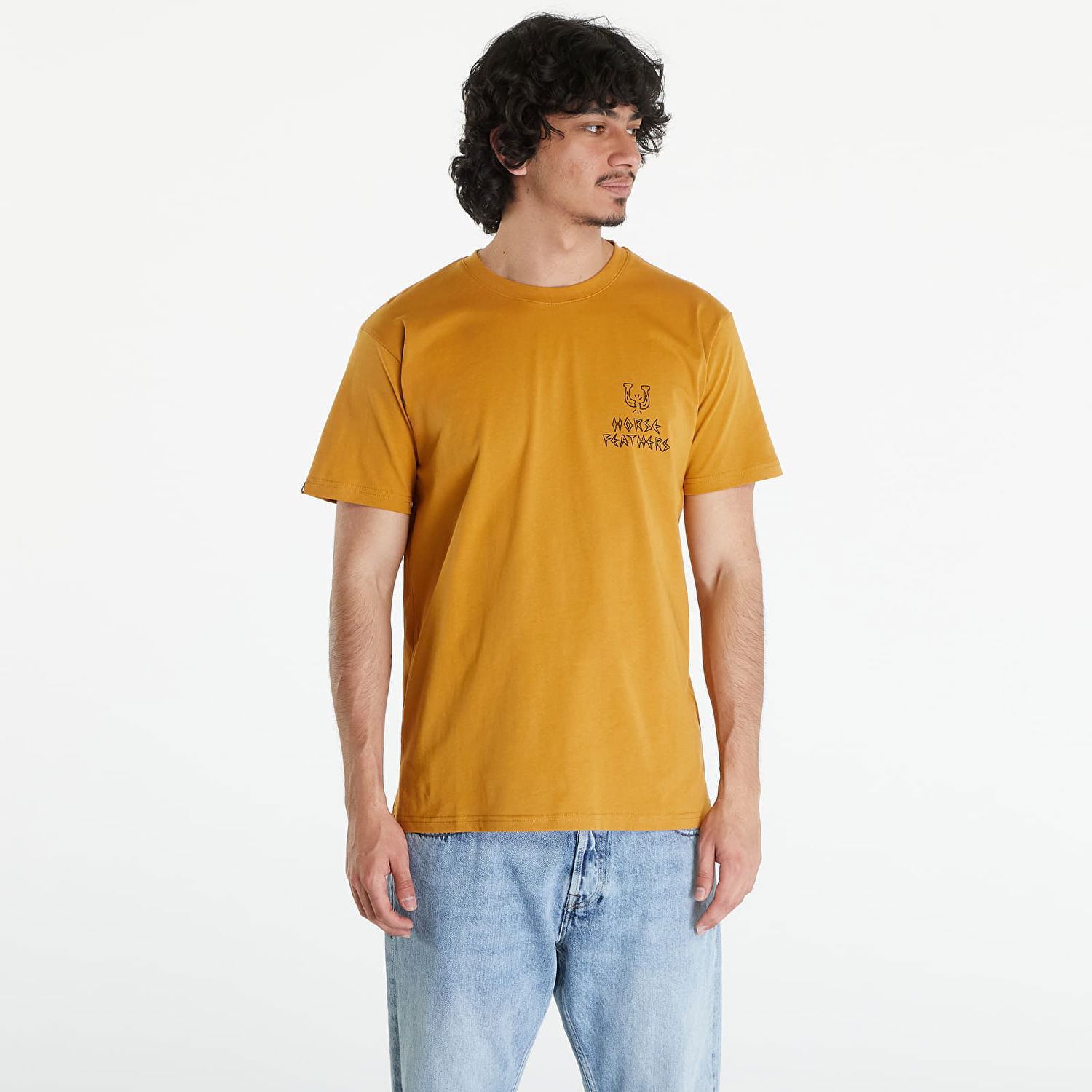 Тениска Horsefeathers Bad Luck T-Shirt Spruce Yellow Жълто | SM1341B, 0
