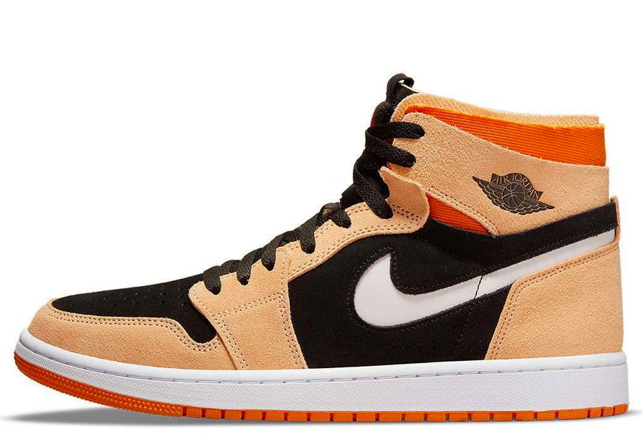 Кецове и обувки Jordan Air Jordan 1 Zoom CMFT "Pumpkin Spice" Бежово | CT0978-200, 1