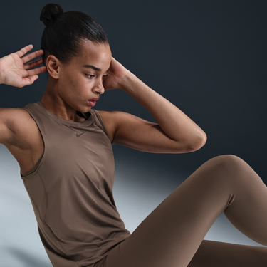 Потник Nike Nike One Classic Dri-FIT Tank Top Кафяво | FN2808-233, 4