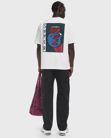 Тениска By Parra Super Nothing Graphic T-Shirt Бяло | 54100, 2