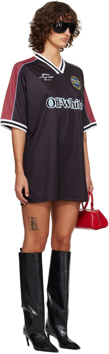 Pокля Off-White Poly Mesh Soccer Minidress Многоцветен | OWDH008F25JER0011001, 1