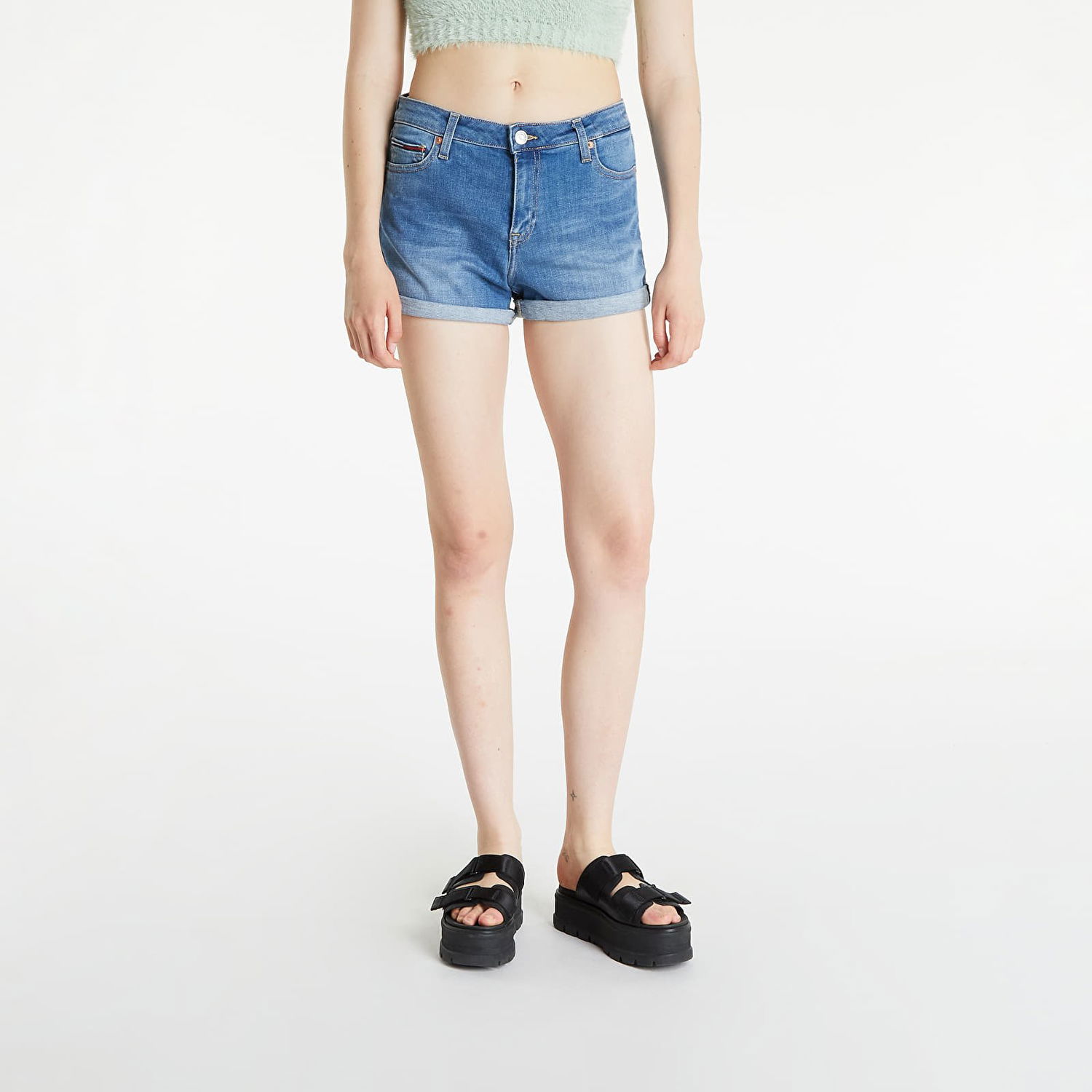 Къси панталони Tommy Hilfiger Tommy Jeans Mr Denim Shorts Синьо | DW0DW12513 1A5, 0