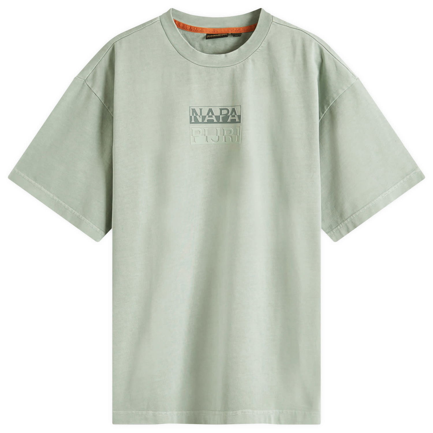 Тениска Napapijri Men's Split Logo T-Shirt, Size Large Зелено | NP0A4ILQG1X1, 1