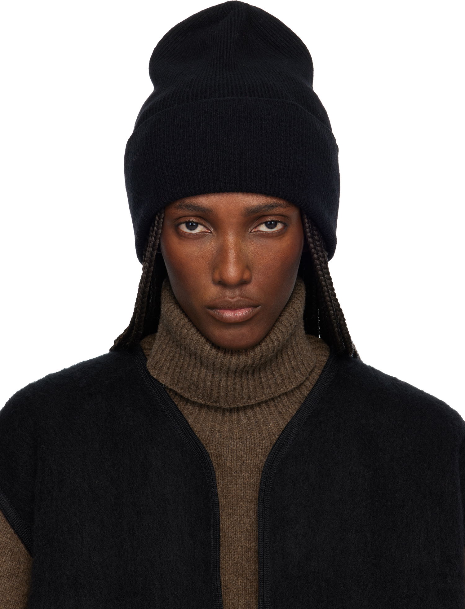 Шапка Baserange Knit Beanie Черно | ACWB-RC-WI25, 0