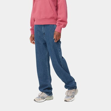 Дънки Carhartt WIP Pierce Pant Straight "Blue stone washed" Тъмно синьо | I031251_01_06, 3