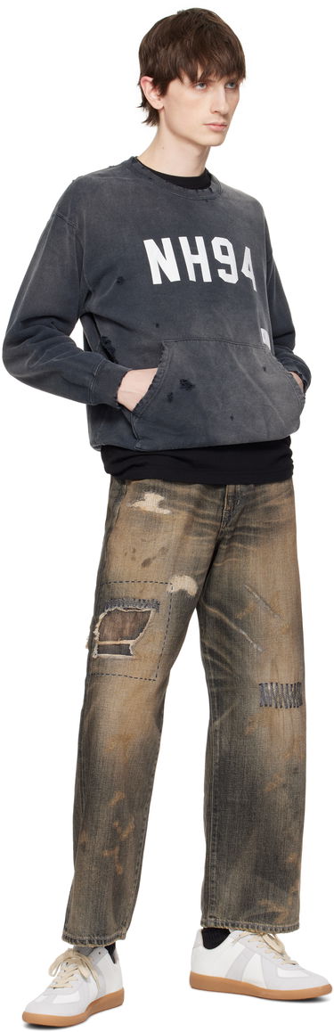 Пуловер Neighborhood Neighborhood Savage Sweatshirt Сиво | 251OKNH-CSM01, 3