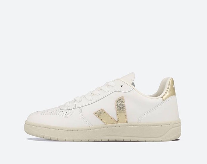 Кецове и обувки Veja V-10 Leather Бежово | VX022490, 0