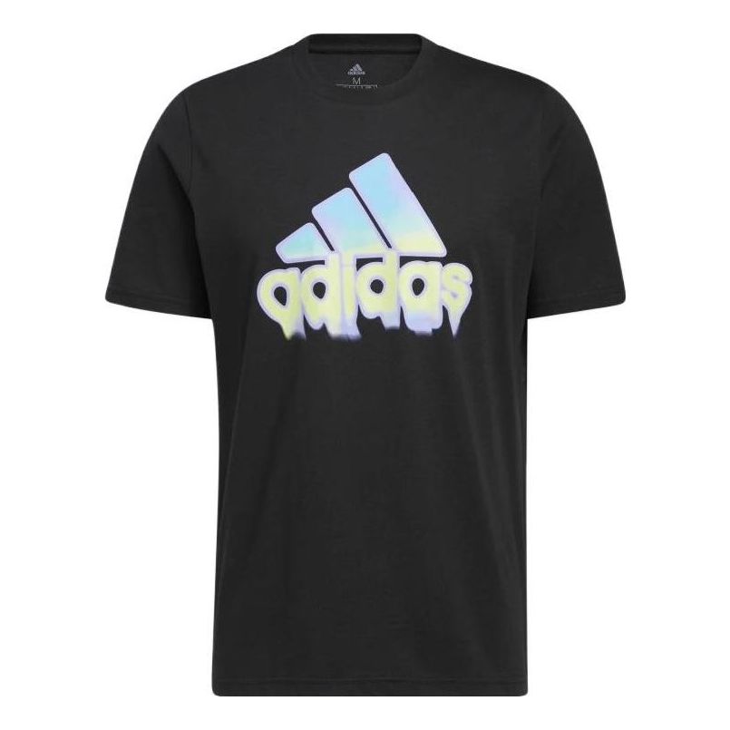 Тениска adidas Originals Alphabet Logo Short Sleeve T-Shirt Черно | HE4813