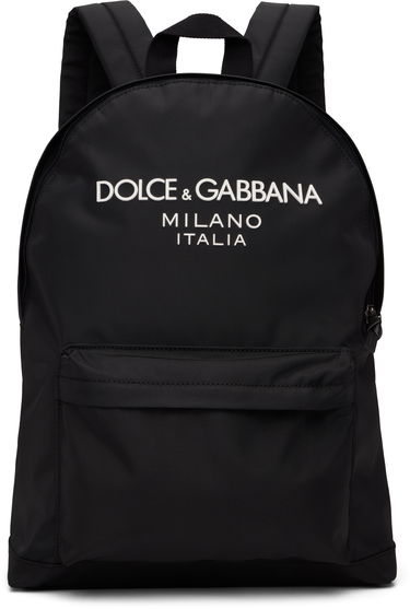 Раница Dolce & Gabbana Dolce&Gabbana Logo Backpack Черно | EM0074 AB124, 0