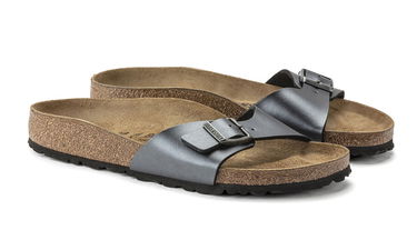 Кецове и обувки Birkenstock Madrid Birko-Flor Сиво | 1021499, 3