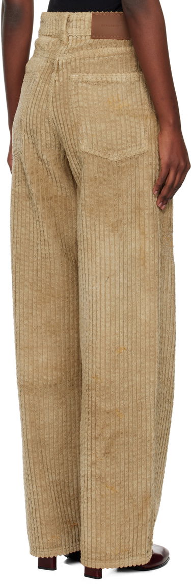 Панталони OUR LEGACY Full Cut Distressed Corduroy Trousers Бежово | W4255FT, 2