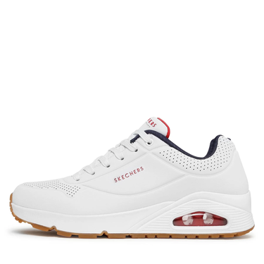 Кецове и обувки Skechers Uno Бяло | 52458-WNVR, 8