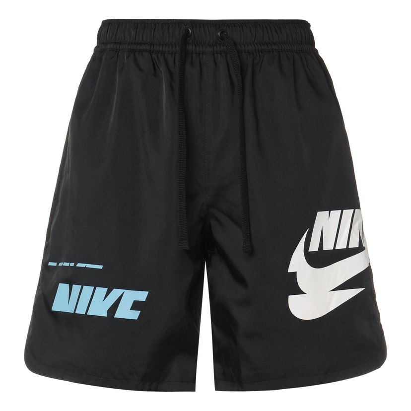Къси панталони Nike Sportswear Large Logo Woven Shorts Черно | DM6880-010