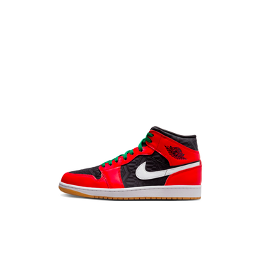 Кецове и обувки Jordan Air Jordan 1 Mid "Christmas" GS Червено | DQ8418-006, 0