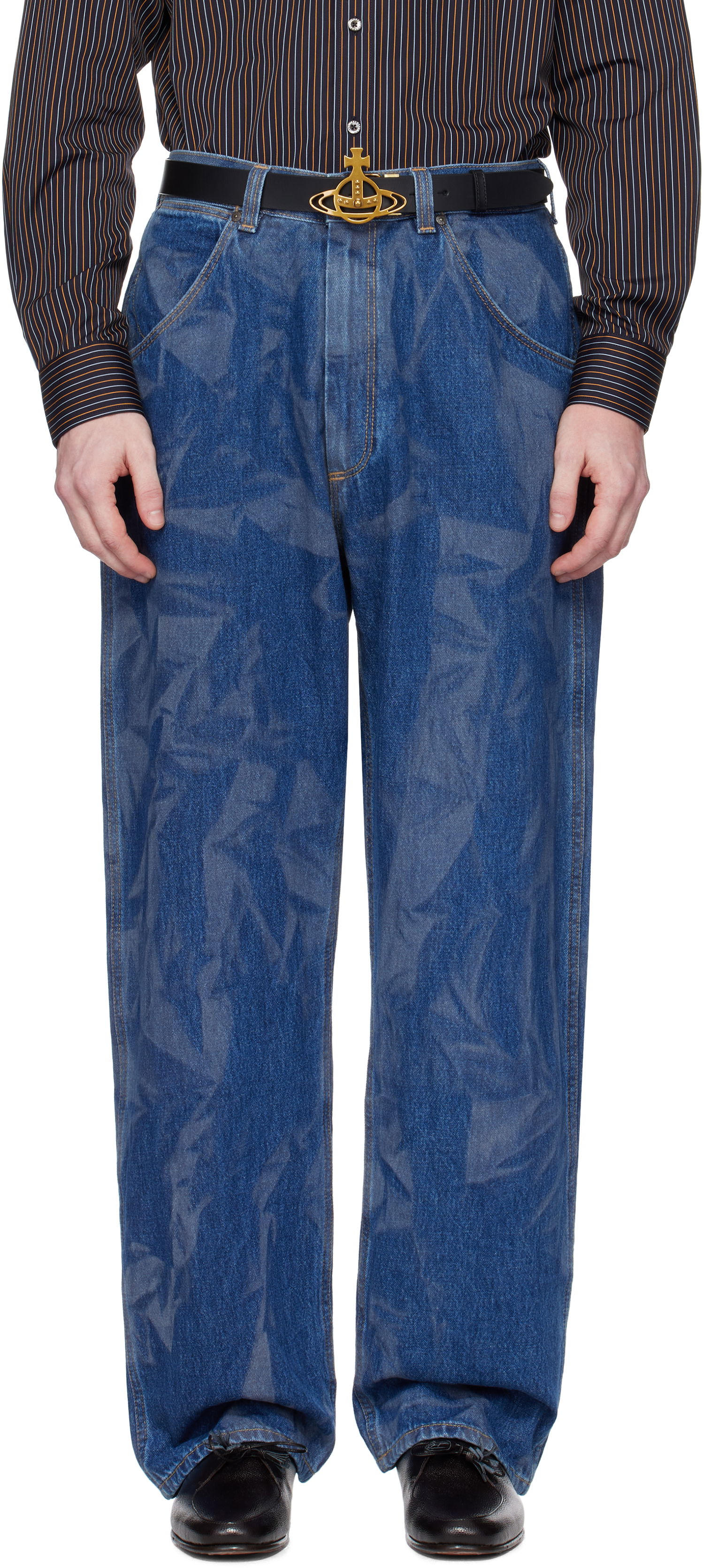 Дънки Vivienne Westwood Vivienne Westwood Baggy Jeans Синьо | 3902000P-W014L-, 0