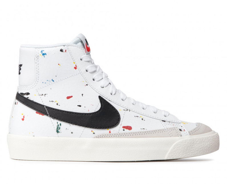 Кецове и обувки Nike Blazer Mid '77 GS Бяло | DJ2618 100, 0