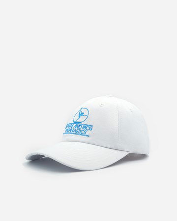 Шапка с козирка Sporty & Rich Gymnastics Hat Бяло | AC482WH, 0