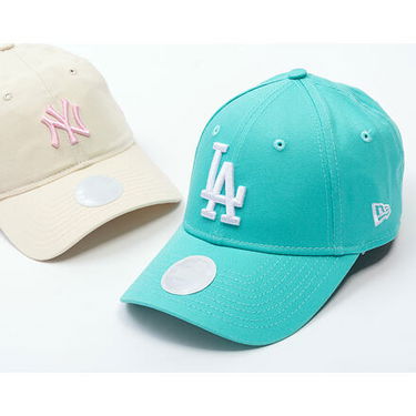 Шапка с козирка New Era League Essential 9FORTY LA Dodgers Baseball Cap Тюркоазено | 60667399, 3