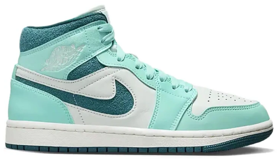 Кецове и обувки Jordan Jordan 1 Mid Chenille Синьо | DZ3745-300, 0