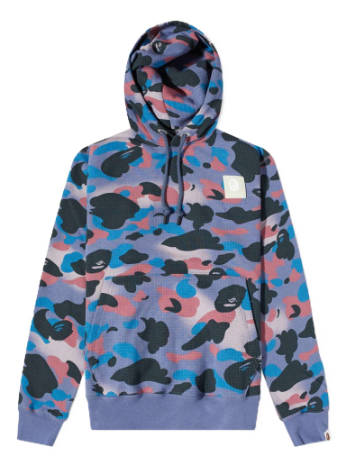 Суитчър BAPE A Bathing Ape Grid Camo Pullover Hoody Многоцветен | 001PPI801005M-PUR