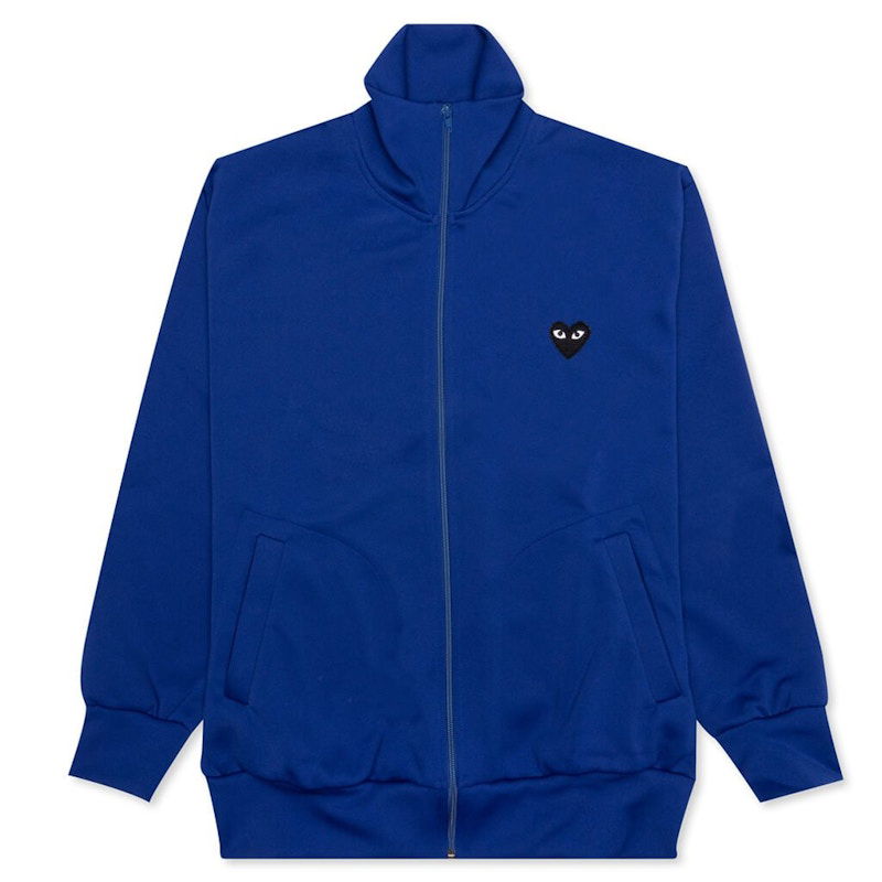 Суитчър Comme des Garçons Play Big Black Heart Zip-Up Sweatshirt Синьо | AZ-T255-051-2, 0