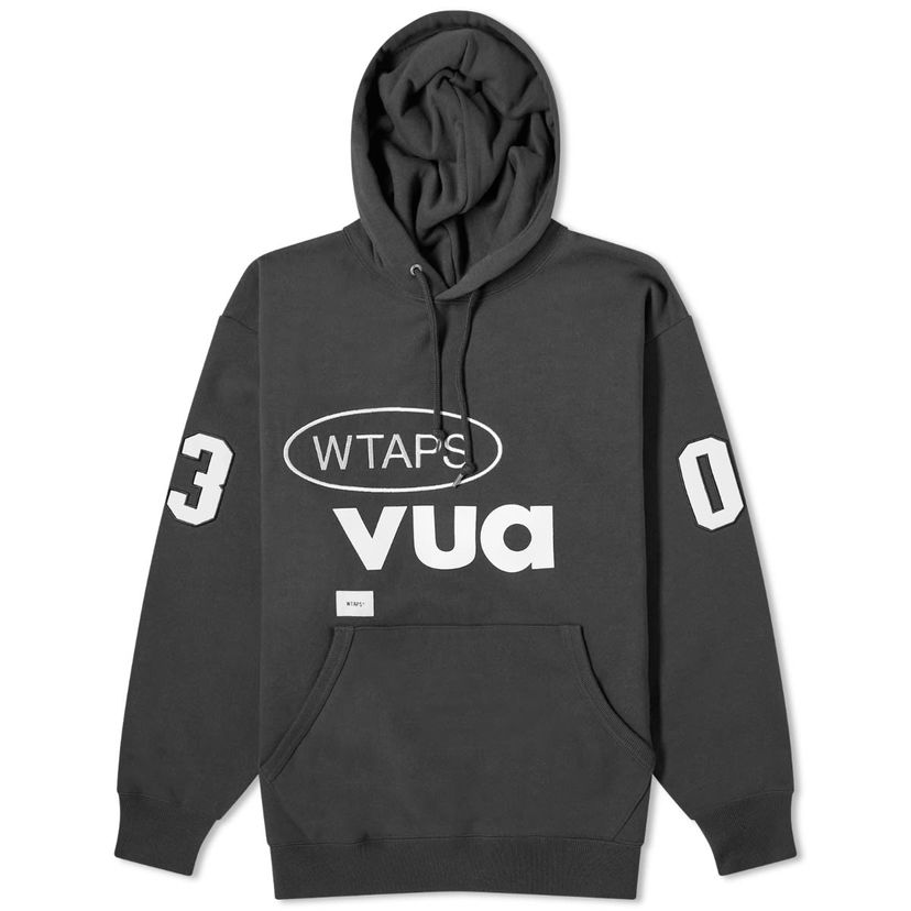 Суитчър WTAPS 29 Printed Pullover Hoodie Черно | 232ATDT-CSM29-BK