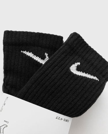 Чорапи Nike Everyday Lightweight Crew Socks Черно | SX7676-010, 2