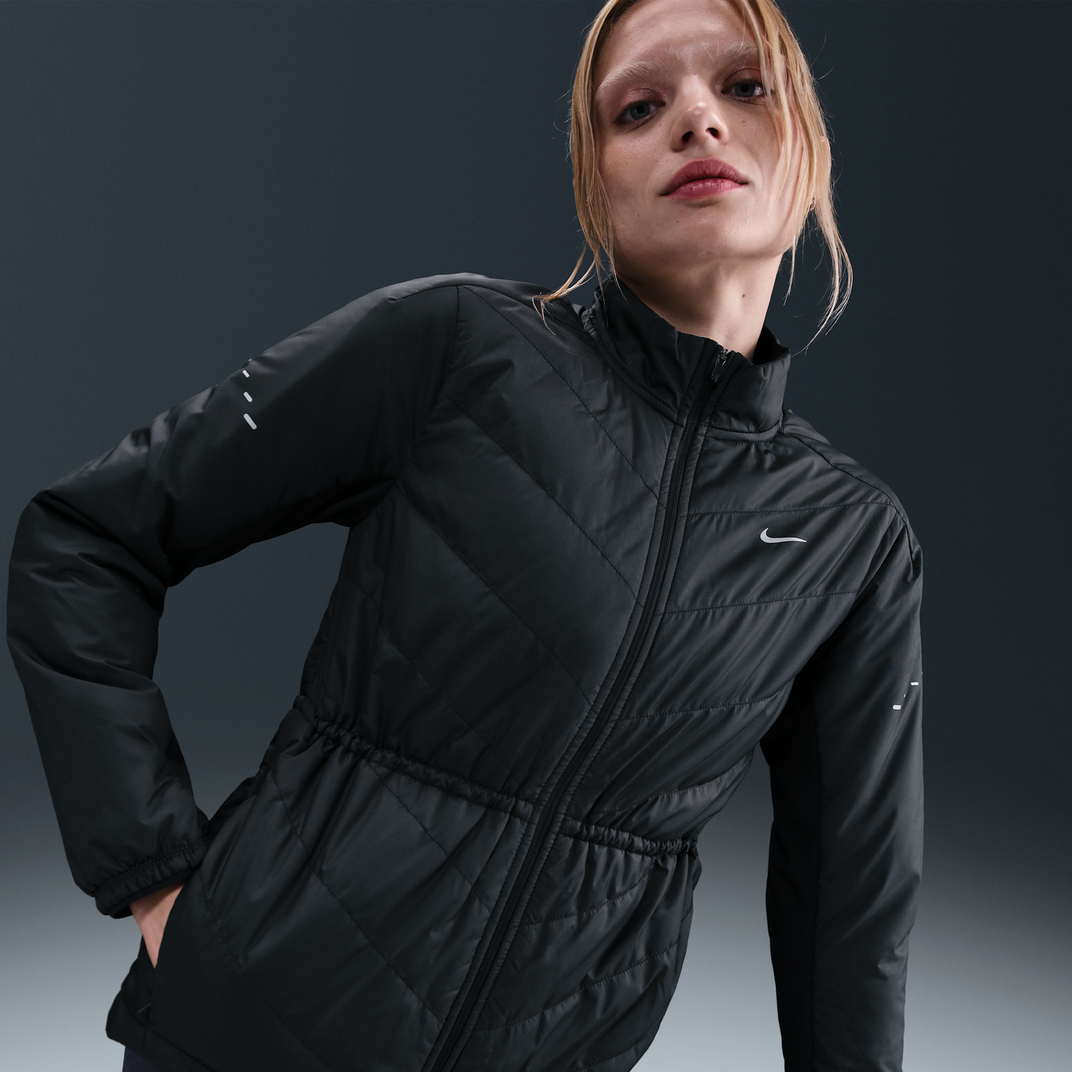 Яке Nike Swift Therma-FIT Running Jacket Черно | HV2744-010, 0