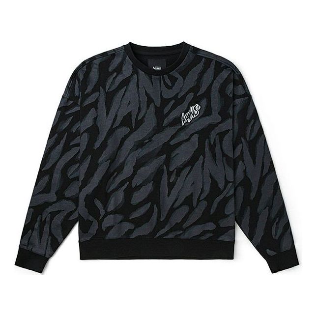 Пуловер Vans Vans Tiger Stripes Pattern Pullover Черно | VN0002BPYM7, 0