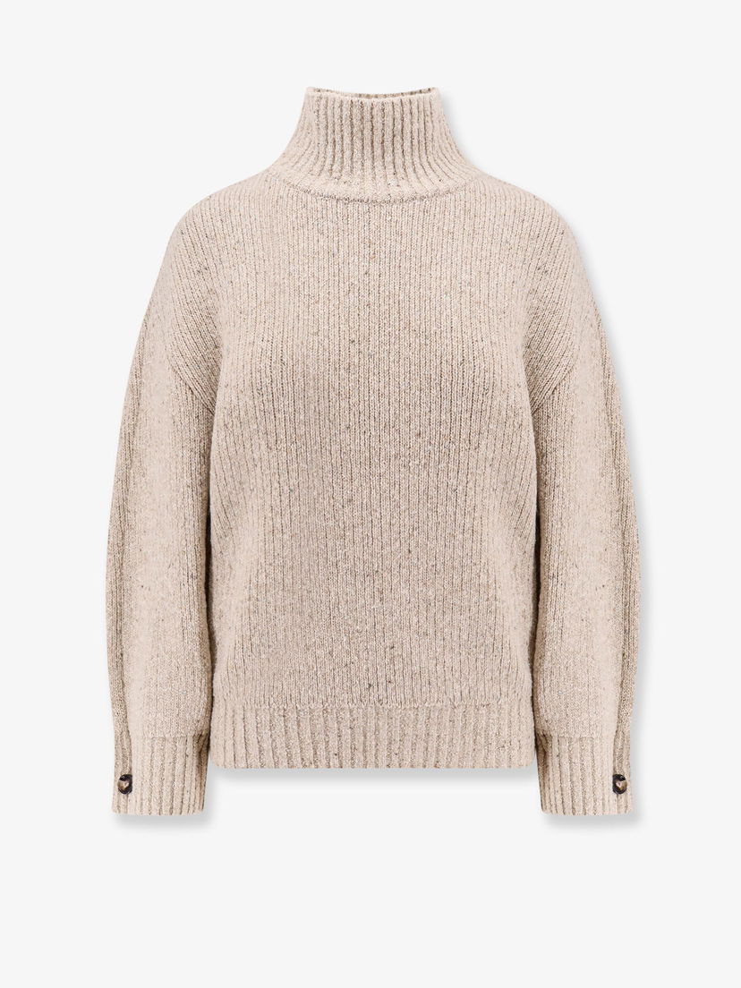 Пуловер Bottega Veneta Turtleneck Sweater Бежово | 802130V4O109217