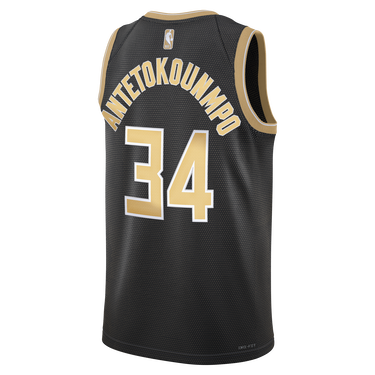 Фланелка Nike Dri-FIT NBA Swingman Janis Adetokunbo Milwaukee Bucks 2024 Select Series Черно | FN5911-053, 1