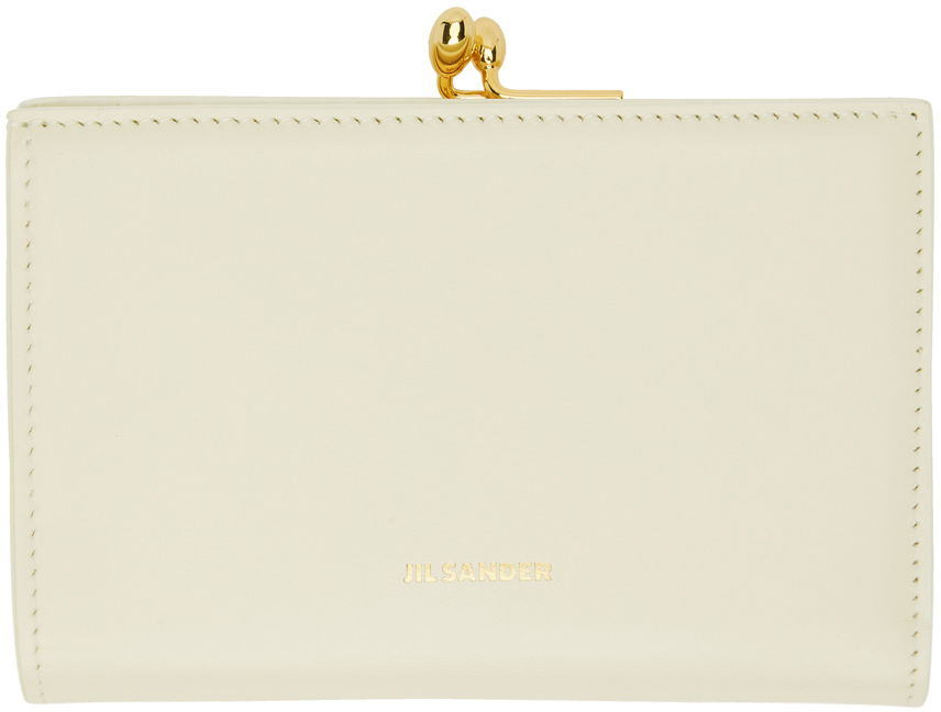 Портфейл Jil Sander Goji Small Wallet Бежово | J07UI0015_P4840, 0