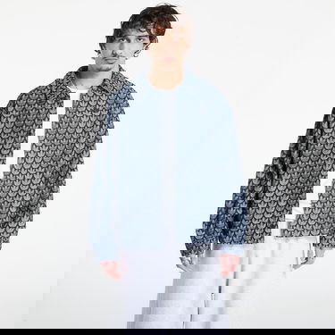 Риза adidas Performance Denim Monogram Shirt Jacket Синьо | KD0397, 4